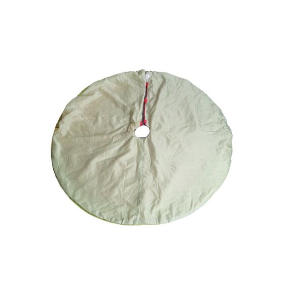 Vintage Christmas Tree Skirt Chenille Christmas Trees - Picture 4 of 4